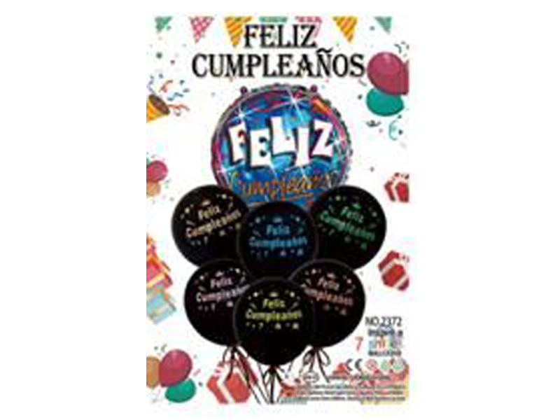 A 7-Piece Set For A Spanish Birthday