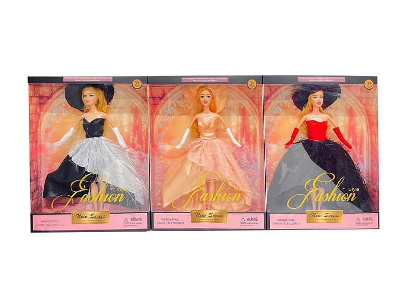 11.5-Inch 9-Joint Solid Trendy Doll