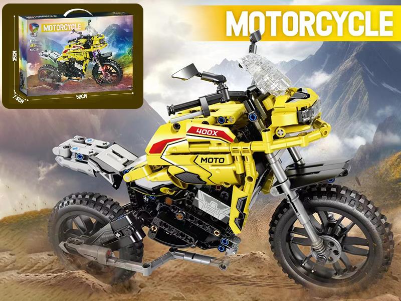 Motorcycle Building Blocks - Honda cb 454PCS