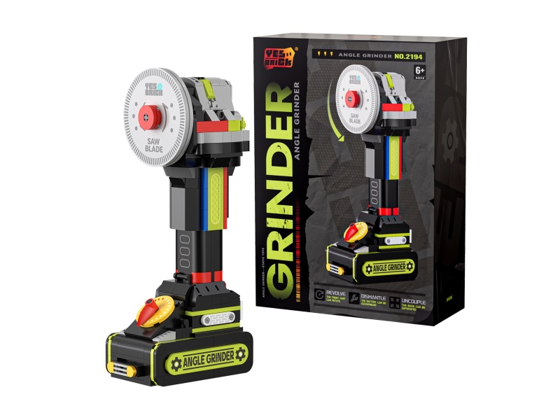 Angle Grinder Building Blocks 601PCS