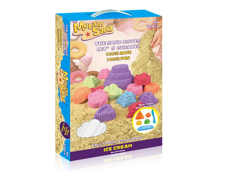 Space Sand Set(800g Sand, 5 Molds, 1 Tray)