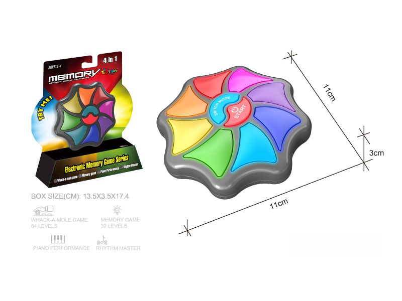 Memory Game Console & Whack-A-Mole (10 Keys)