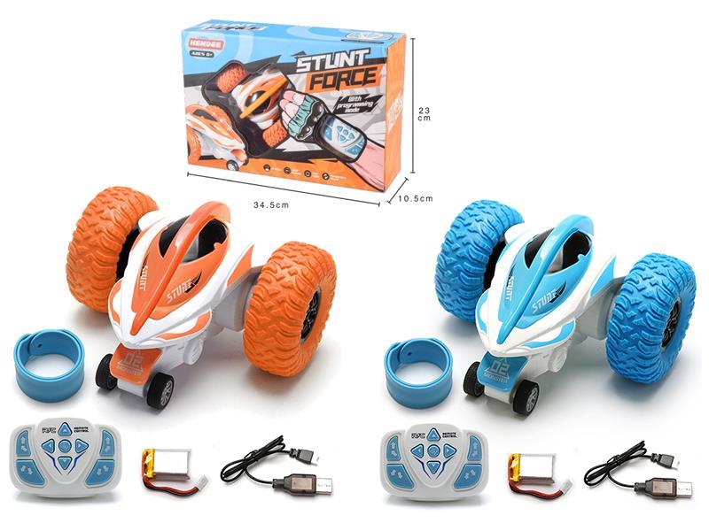2.4G Programming Watch Remote Control Stunt Car