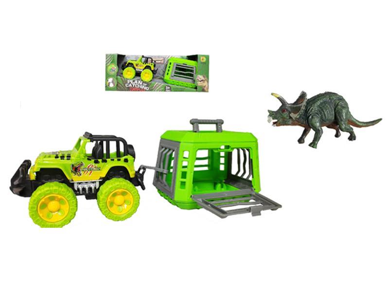 Friction Car+Cage+Triangle Dragon