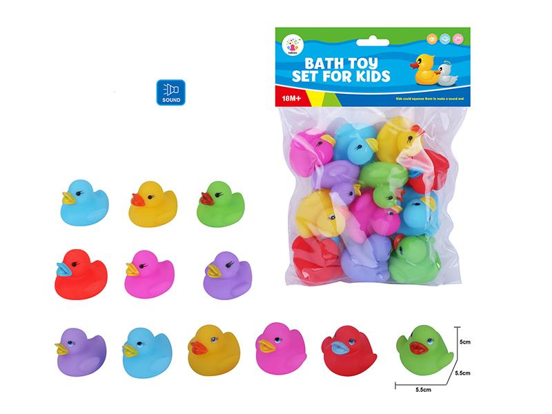 Cute Ducks Kids Bath Toy Set