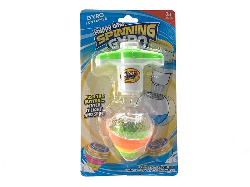 Top Toy with Light&Music&Flint