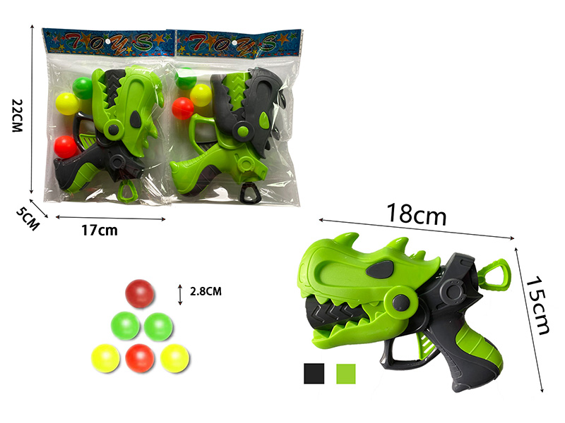 Ping Pong Ball Gun Set