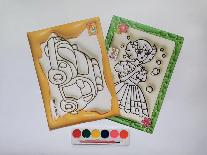 DIY 3D Watercolor Painting