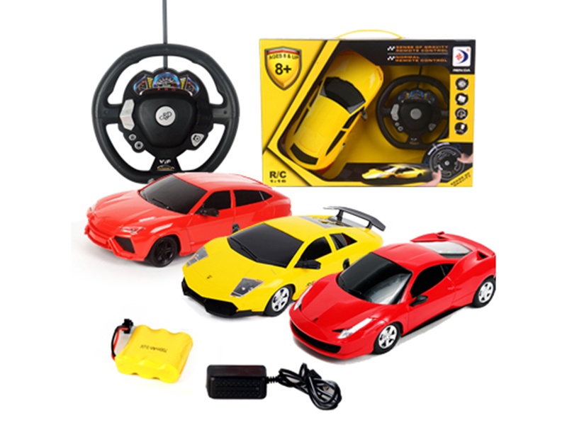 1:16 Gravity Steering Wheel Remote Control Simulation Car With Lights