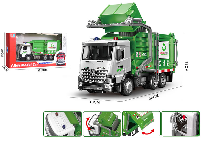 Friction Alloy Sanitation Truck