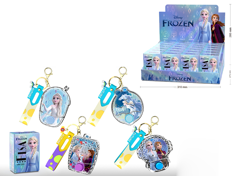 Frozen Water Game Toy Keychain