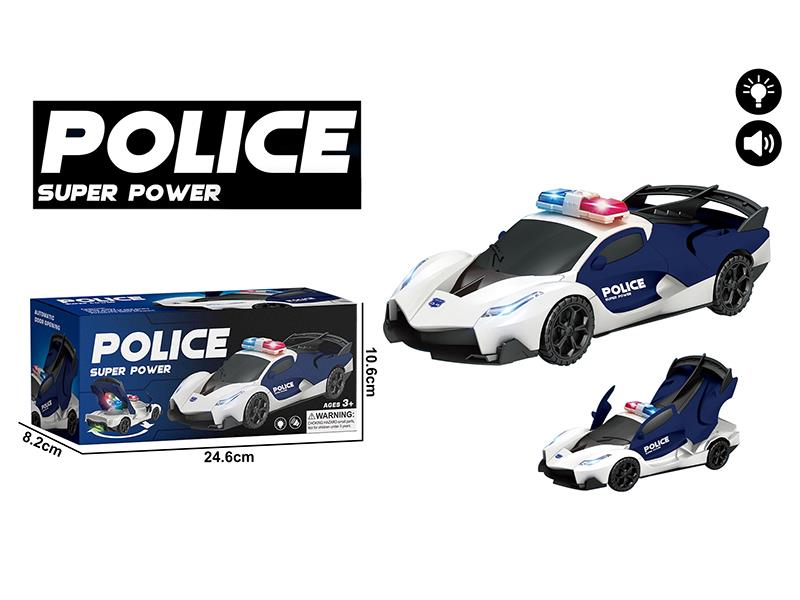 Ferrari Transformation Police Car