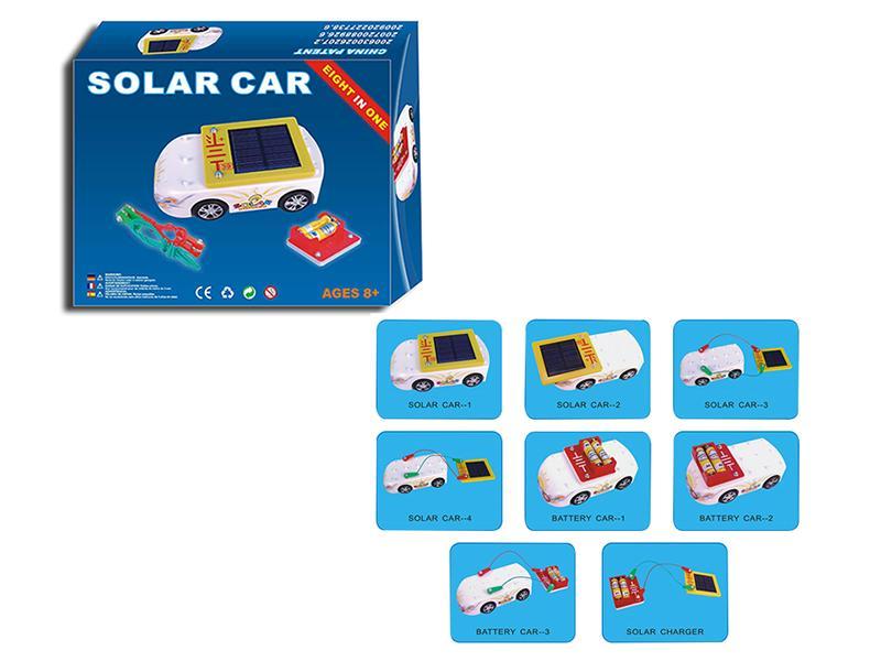 Second Generation 8-In-1 Solar Car