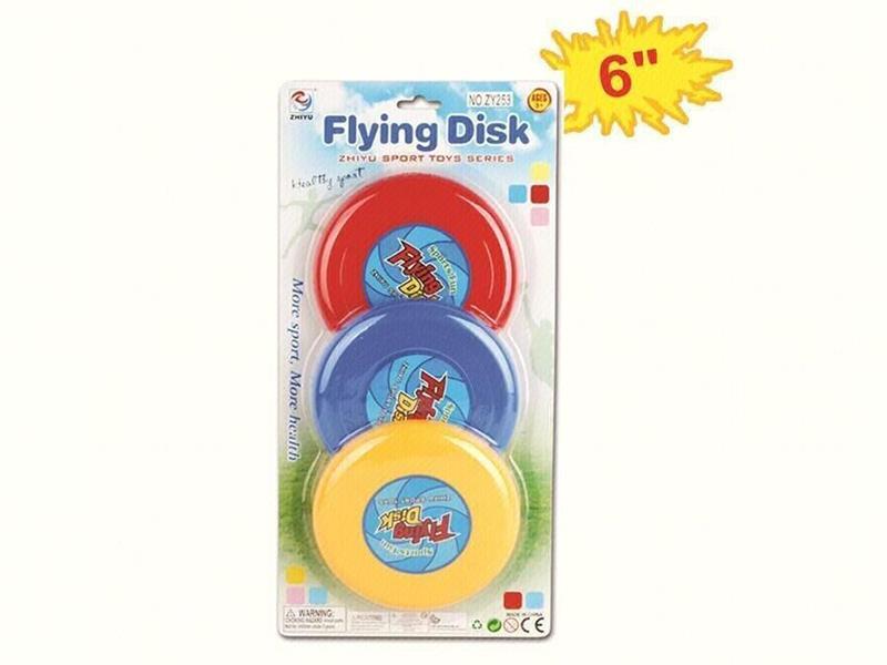 6" Frisbee 3PCS