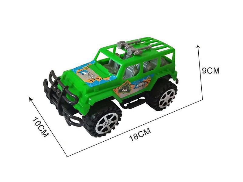 Friction Off-Road Police Car