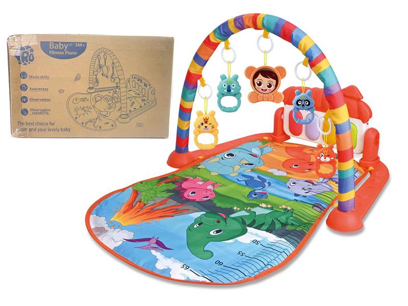 Baby Pedal Piano Fitness Blanket(Dinosaur)