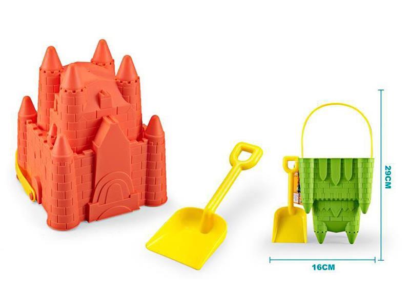 Beach Castle Bucket(2PCS)