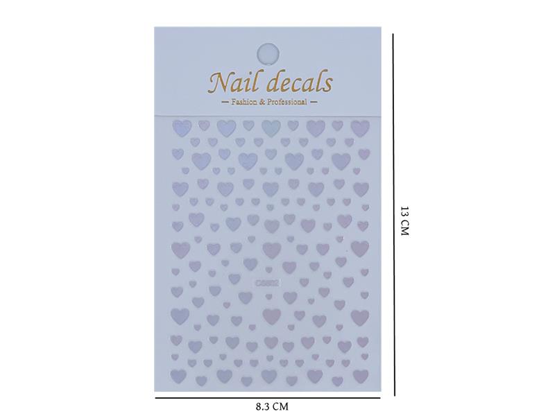 3D Laser Nail Stickers