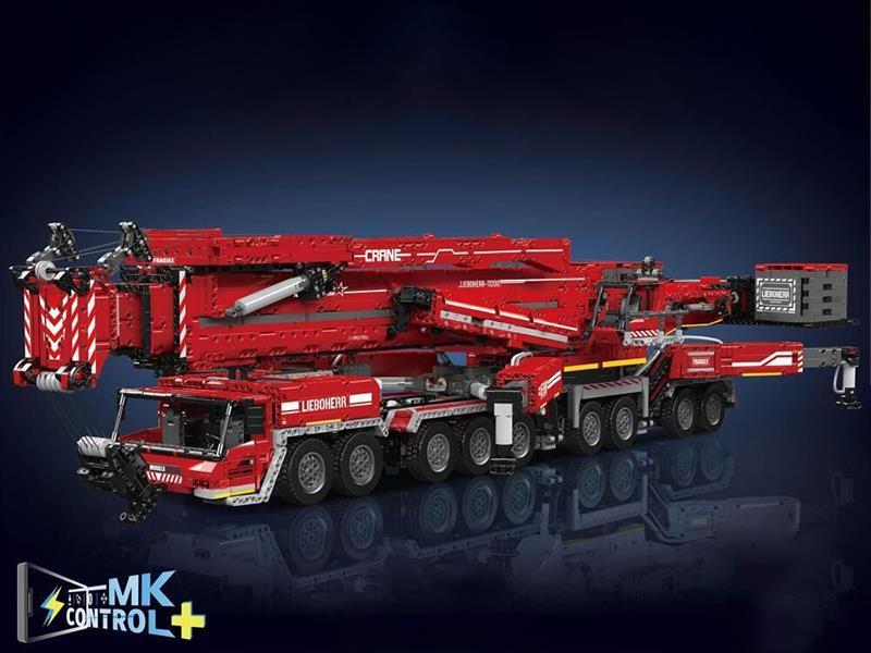 Liebbherr LTM11200 Crane Building Blocks(Red)8506+PCS