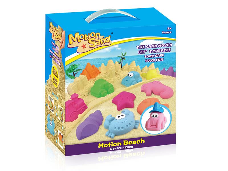 Space Sand Set(1200g Sand, 13Beach Molds, 7 Accessories, 1 Inflatable Tray)