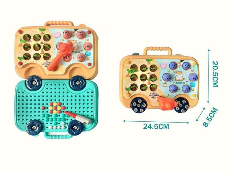 3-In-1 Suitcase Pulley Car With Electric Drill