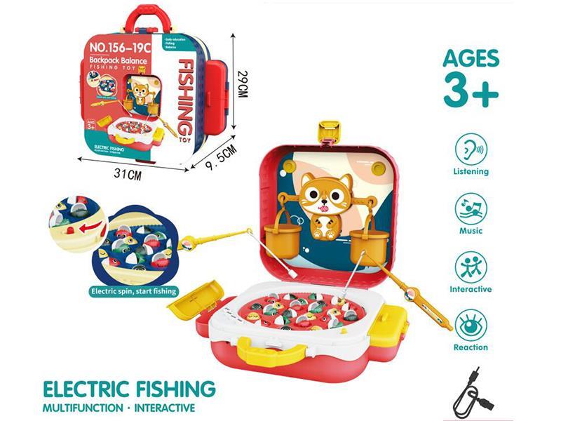 Backpack Balance B/O Fishing Toy