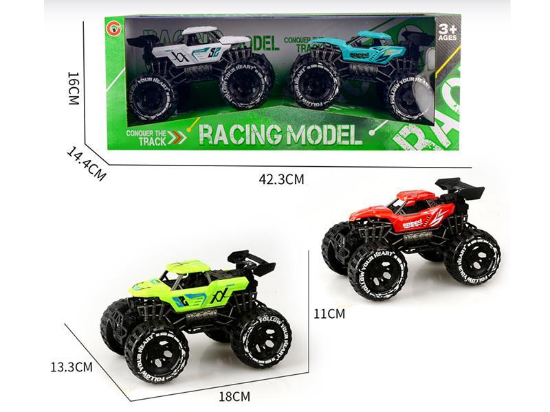 Friction Cross Country Vehicles 2pcs