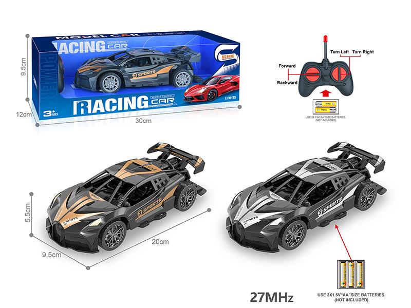 27Mhz 1:18 4-Channel Remote Control Bugatti Racing Car(Not Included Batteries)