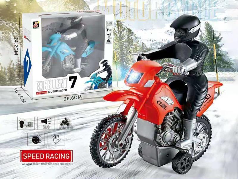 Friction Off Road Motorcycle With Sound And Light