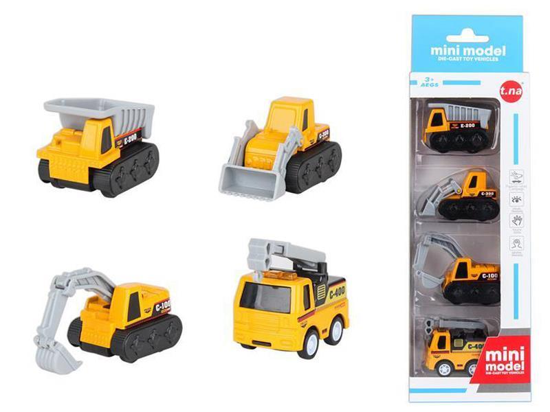 Mini Engineering Alloy Pull Back Car