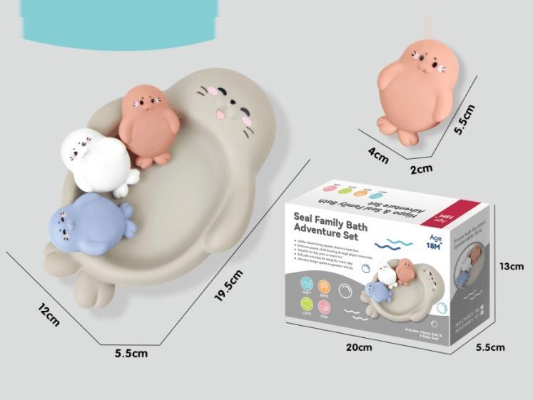 Silicone Rubber Bathroom Seal Set