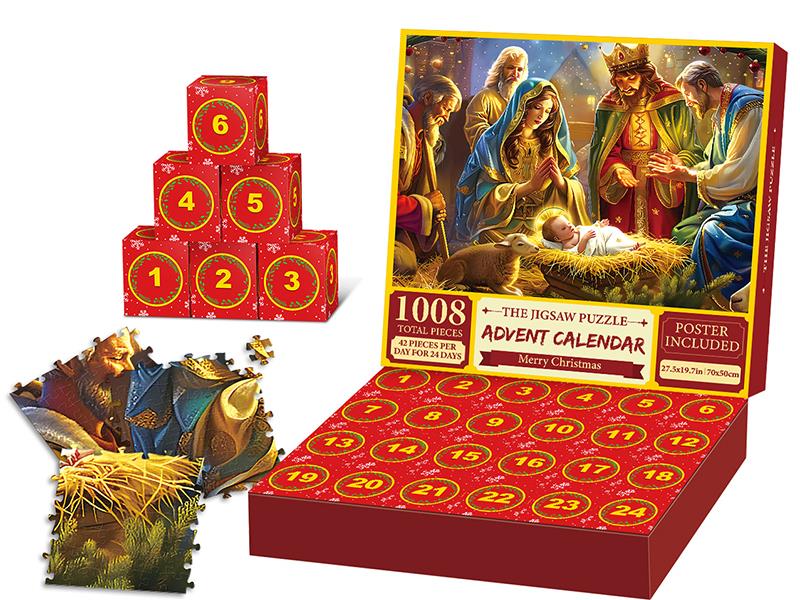 Christmas Advent Calendar Jigsaw Puzzle