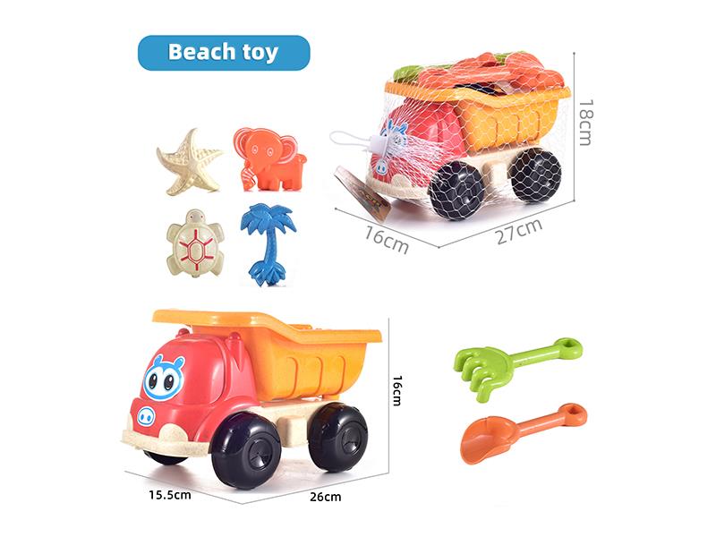 Beach Toys Truck Set 7pcs