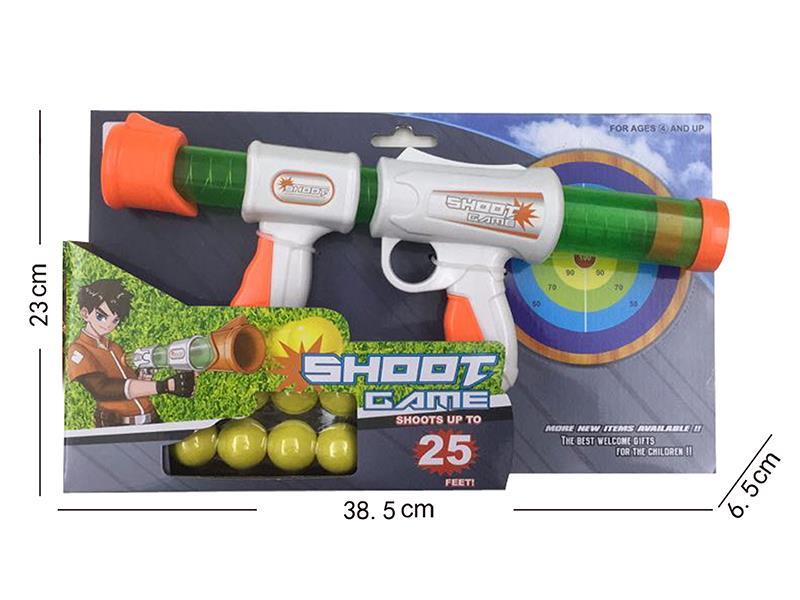 EVA Air Pressure Soft Bullet Gun(10 Bullets)