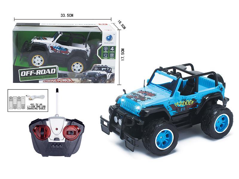 Remote Control Graffiti Jeep