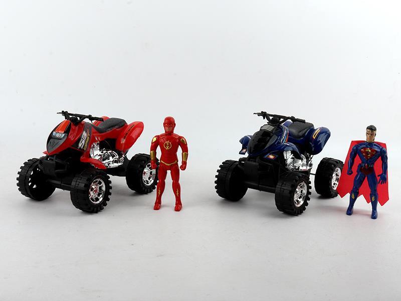 Friction Motorcycle+Hero With Light