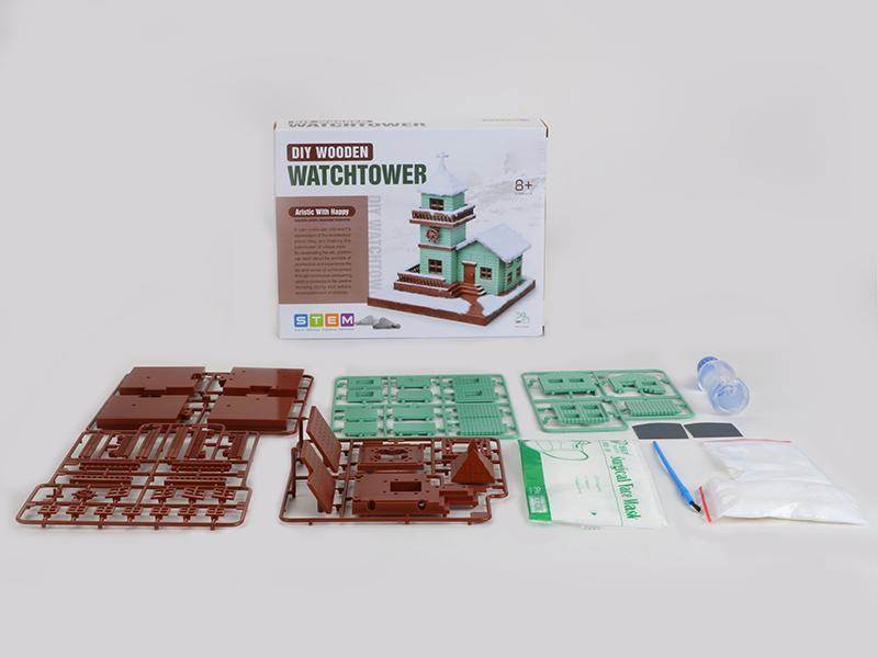 DIY Snow Scene- WatchTower