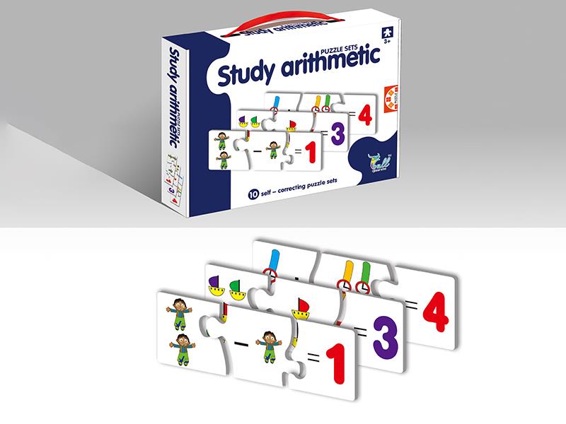 10PCS Addition And Subtraction Match Puzzle Sets