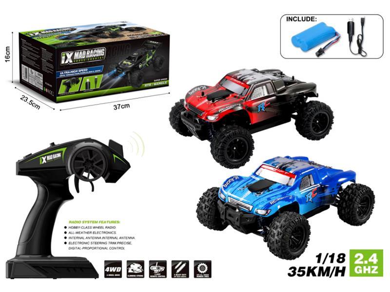 1:18 R/C 4WD Full Scale High-Speed Racing Car