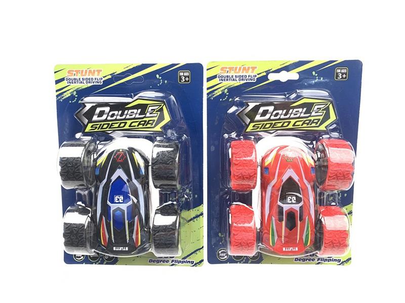 Double Friction Stunt Double Sided Car