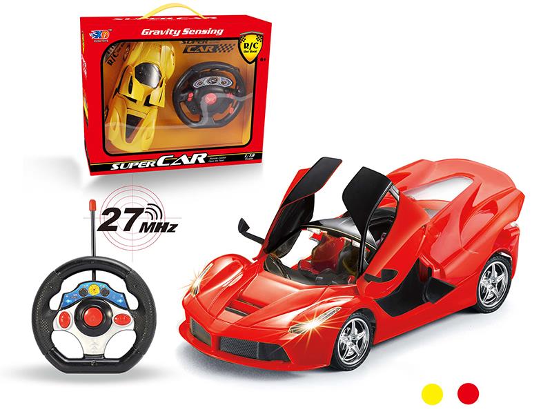 1:18 Ferrari  3 Open Doors Remote Control Car