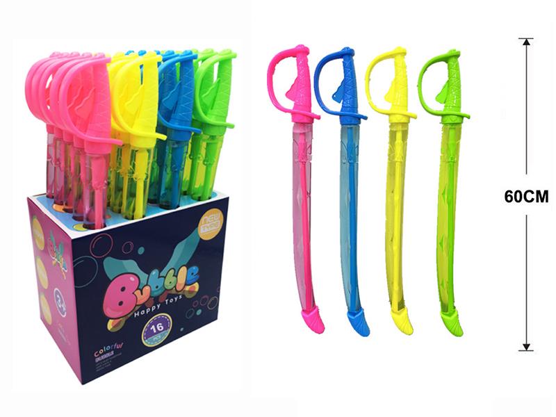 Outsize Western Sword Bubble Stick 60cm 16PCS