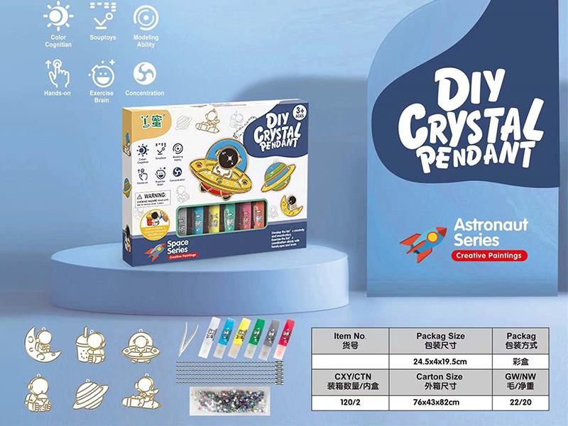 DIY Crystal Pendant(Astronaut Series)