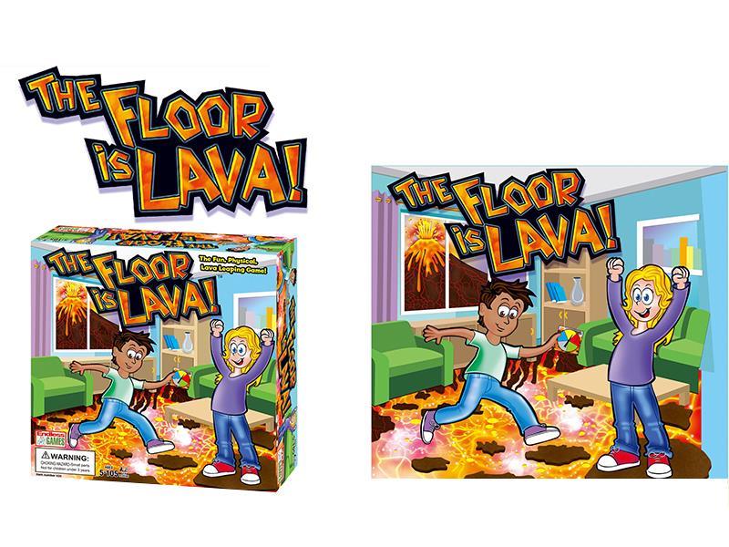 Floor Lava Leaping Game