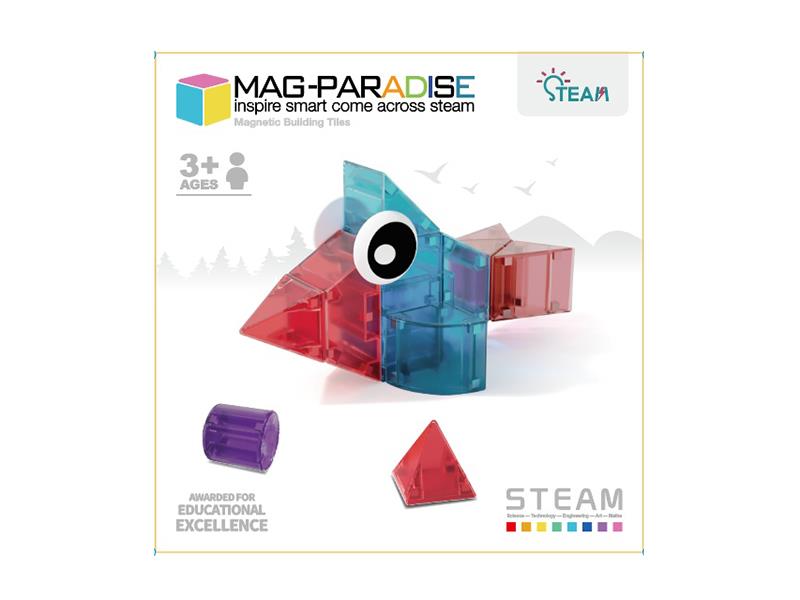 Geometric Magnetic Cube Building Blocks 46pcs