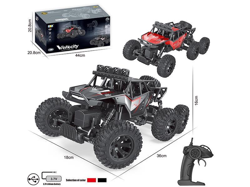Remote Control Six Wheel Alloy Climbing Car
