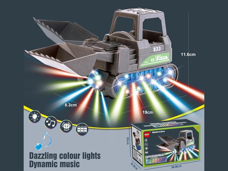 B/O Go And Bump Bulldozer With Sound And Light