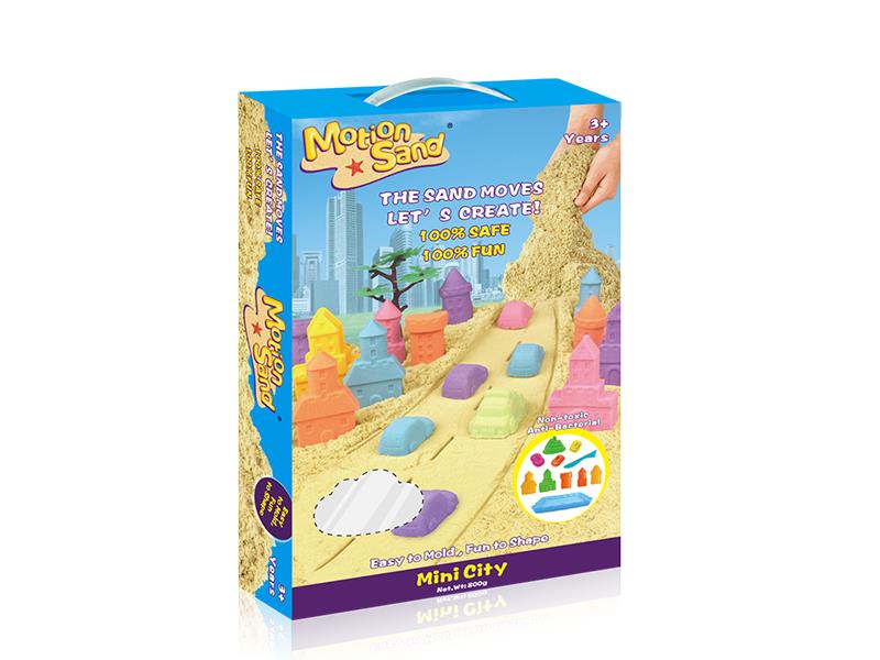 Space Sand Set(800g Sand, 10 Molds, 1 Tray)