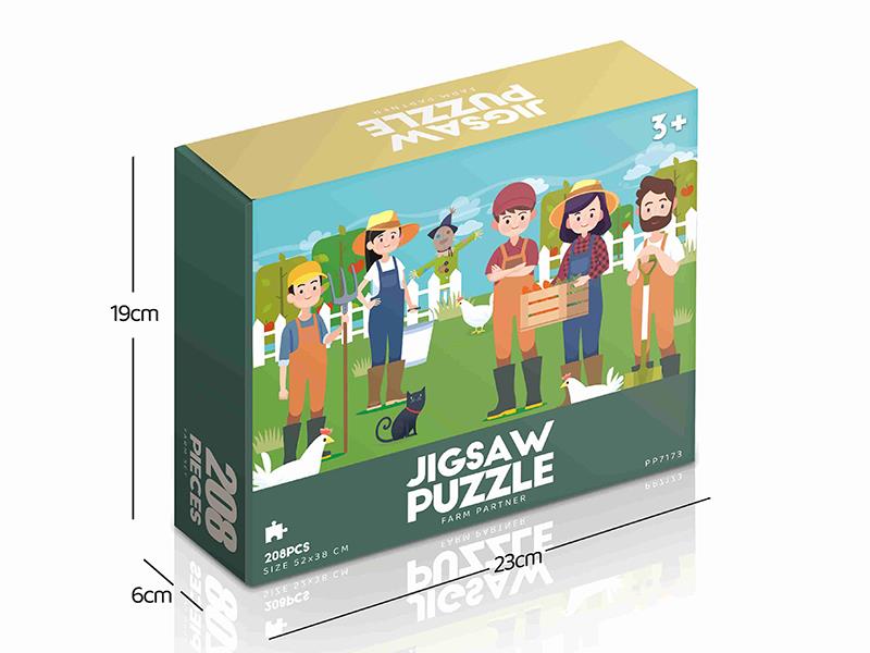208pcs Jigsaw Puzzle - Farm Partner
