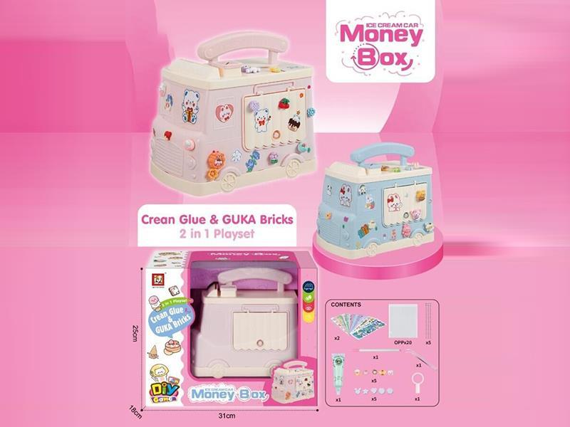 Cream Gel Gumball Card Aet/Ice Cream Savings Cart